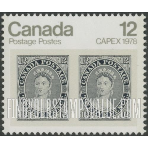 FindYourStampsValue: Canada No. 3, 1851