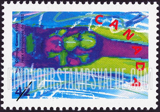 FindYourStampsValue: 1992 Winter Olympics, Albertville: Bobsledding