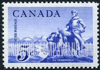 FindYourStampsValue: La Verendrye