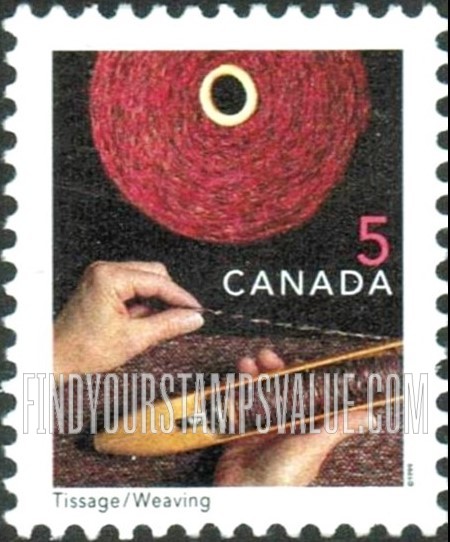 FindYourStampsValue: Traditional Handiwork: Weaving