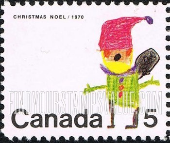 FindYourStampsValue: Christmas: Santa Claus