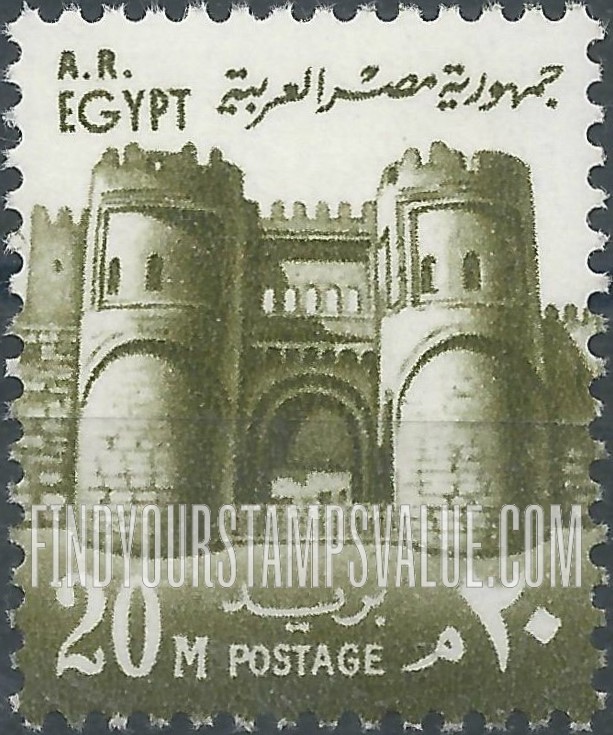 FindYourStampsValue: El Fetouh Gate, Cairo - باب الفتوح، القاهرة