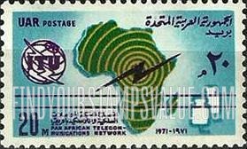FindYourStampsValue: Pan-African telecommunications system - نظام الاتصالات الأفريقية