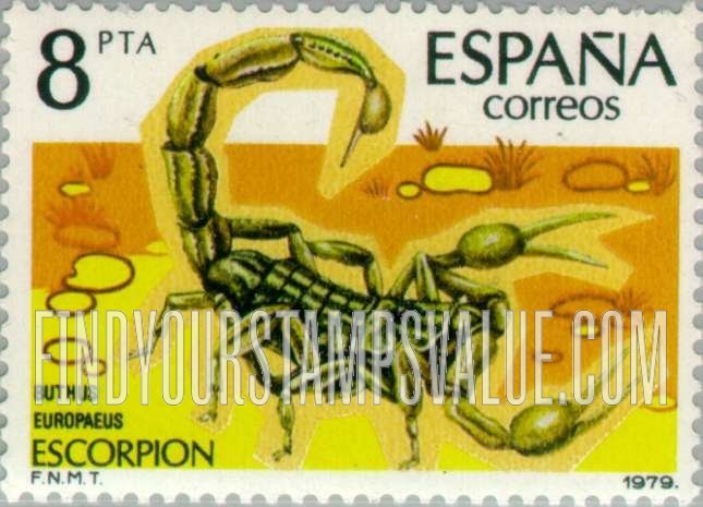 FindYourStampsValue: Fauna: Scorpion