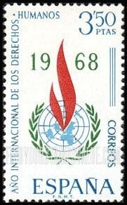 FindYourStampsValue: Human Rights Emblem