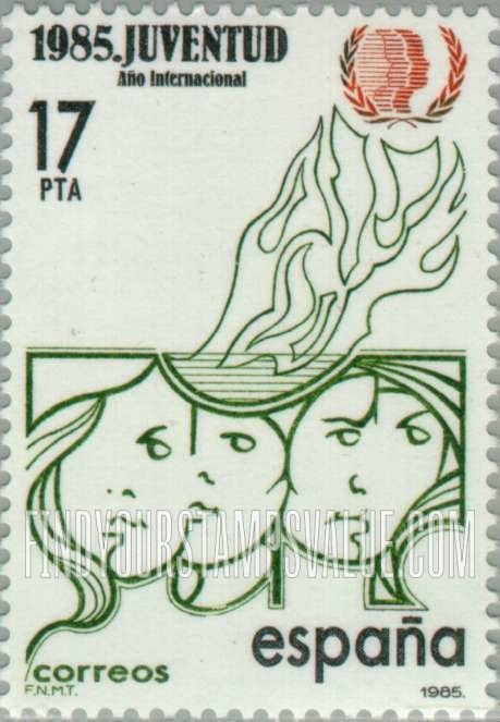 FindYourStampsValue: International Youth Year