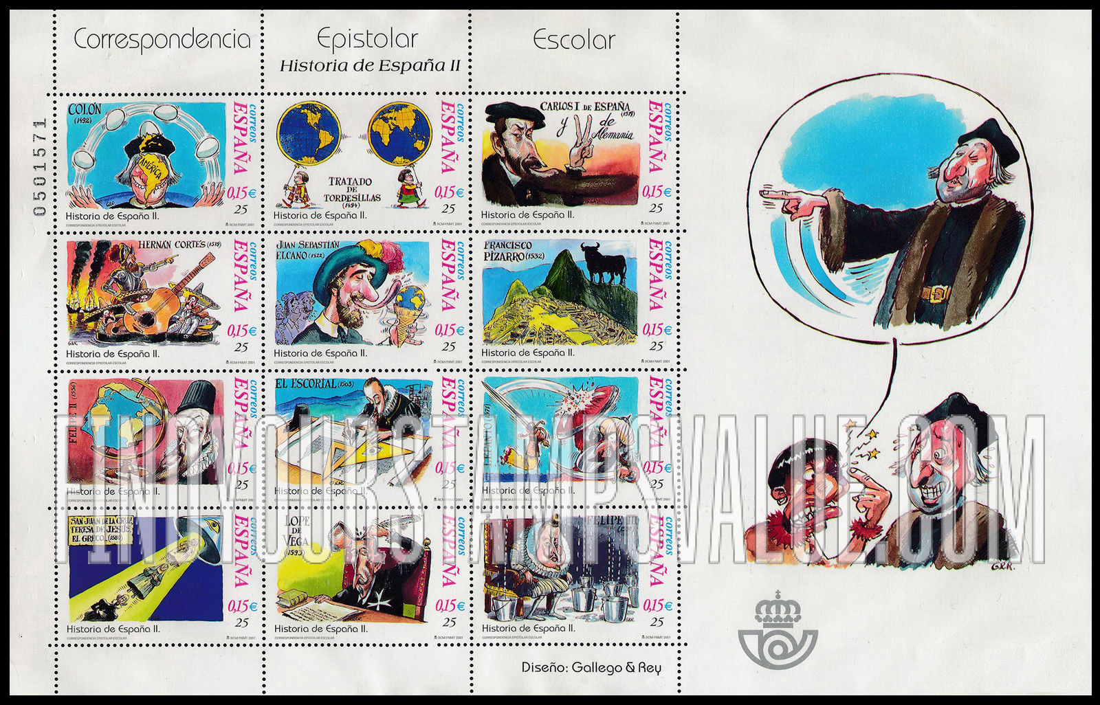 FindYourStampsValue: Letter Writing Type of 1998