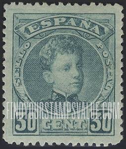 FindYourStampsValue: King Alfonso XIII