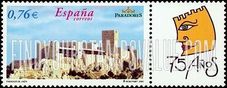 FindYourStampsValue: Santa Catalina Inn, Jaén: Illustration reduced