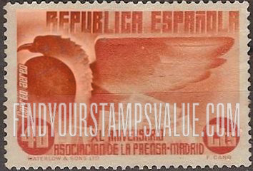 FindYourStampsValue: Air Post: Eagle and Newspapers
