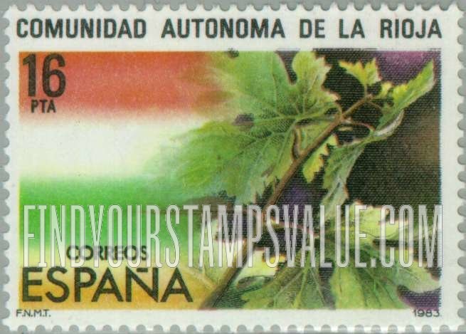 FindYourStampsValue: Rioja Autonomous Region