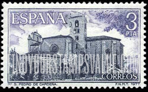 FindYourStampsValue: San Pedro Monastery, Cardeña