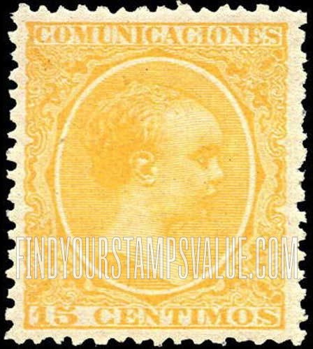 FindYourStampsValue: Official: King Alfonso XIII