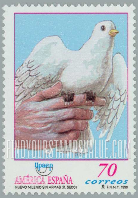 FindYourStampsValue: America Issue, A new Millennium Without Arms