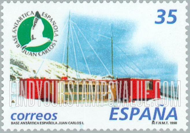 FindYourStampsValue: Juan Carlos I Antarctic Base