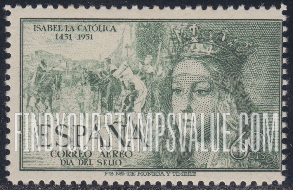 FindYourStampsValue: Air Post: Isabella I