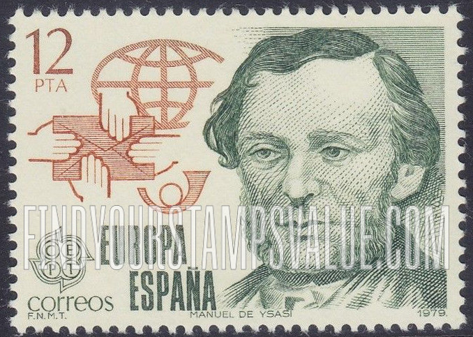 FindYourStampsValue: Manuel Ysasi (1810-1855) Postal Reformer