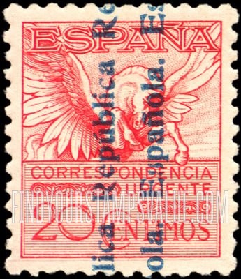 FindYourStampsValue: Special Delivery: Barcelona, Pegasus