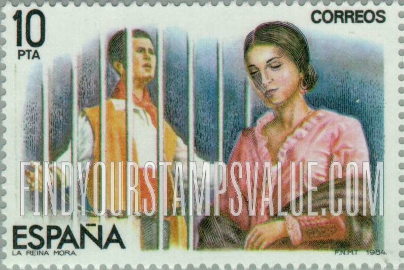 FindYourStampsValue: La Reina Mora