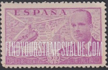 FindYourStampsValue: Air Post: Juan de la Cierva and his Autogiro over Madrid