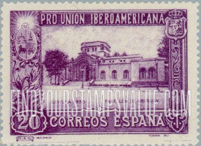FindYourStampsValue: Uruguay Pavilion