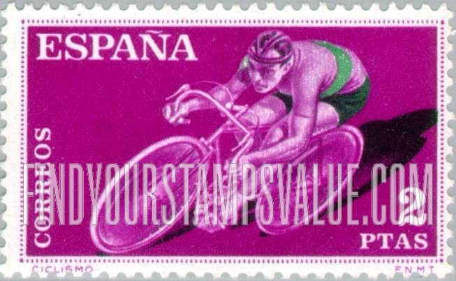 FindYourStampsValue: Sports: Bicycling