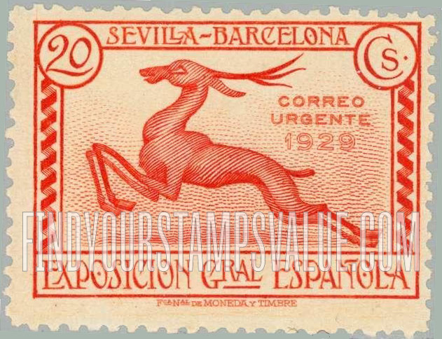 FindYourStampsValue: Special Delivery: Gazelle
