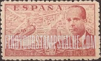 FindYourStampsValue: Air Post: Juan de la Cierva and his Autogiro over Madrid