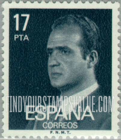 FindYourStampsValue: King Juan Carlos I Type of 1976