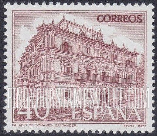 FindYourStampsValue: Tourism: Sonanes Palace, Villacarriedo