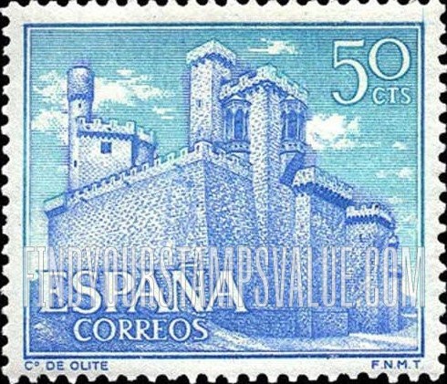 FindYourStampsValue: Castles: Olite
