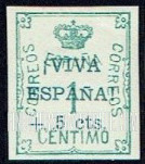 FindYourStampsValue: Revolutionary Overprints, Nationalist (Revolutionary) Forces, Semi-Postal: Numeral