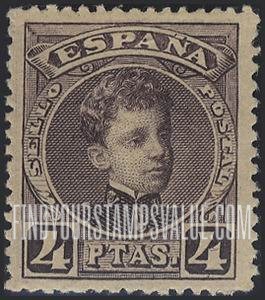 FindYourStampsValue: King Alfonso XIII