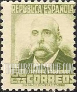FindYourStampsValue: Emilio Castelar