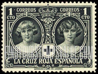FindYourStampsValue: Semi-Postal: Red Cross, Princesses María Cristina and Beatrice