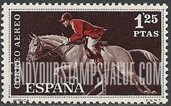 FindYourStampsValue: Air Post: Sport Type of Regular Issue, Steeplechase