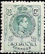 FindYourStampsValue: Alfonso XIII