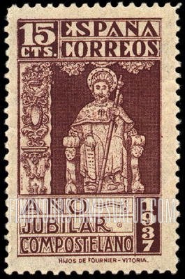 FindYourStampsValue: St. James of Compostela