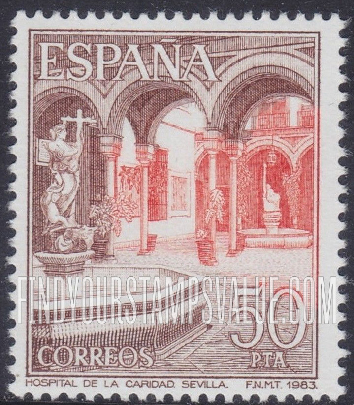 FindYourStampsValue: Charity Hospital, Seville