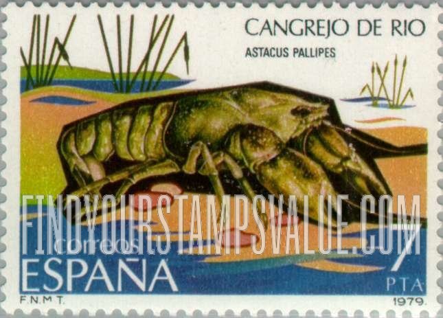 FindYourStampsValue: Fauna: Crayfish