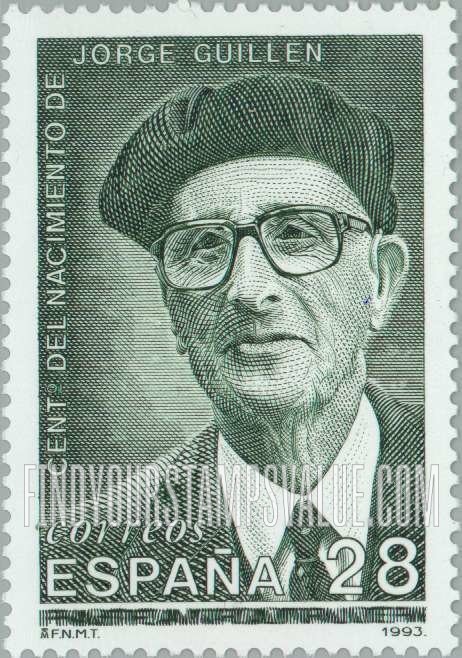FindYourStampsValue: Jorge Guillen (1893-1984), Poet