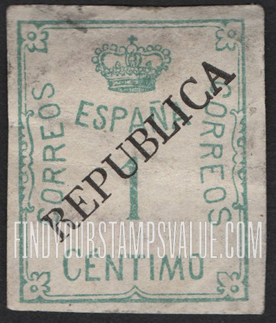 FindYourStampsValue: Second Barcelona Issue: Numeral