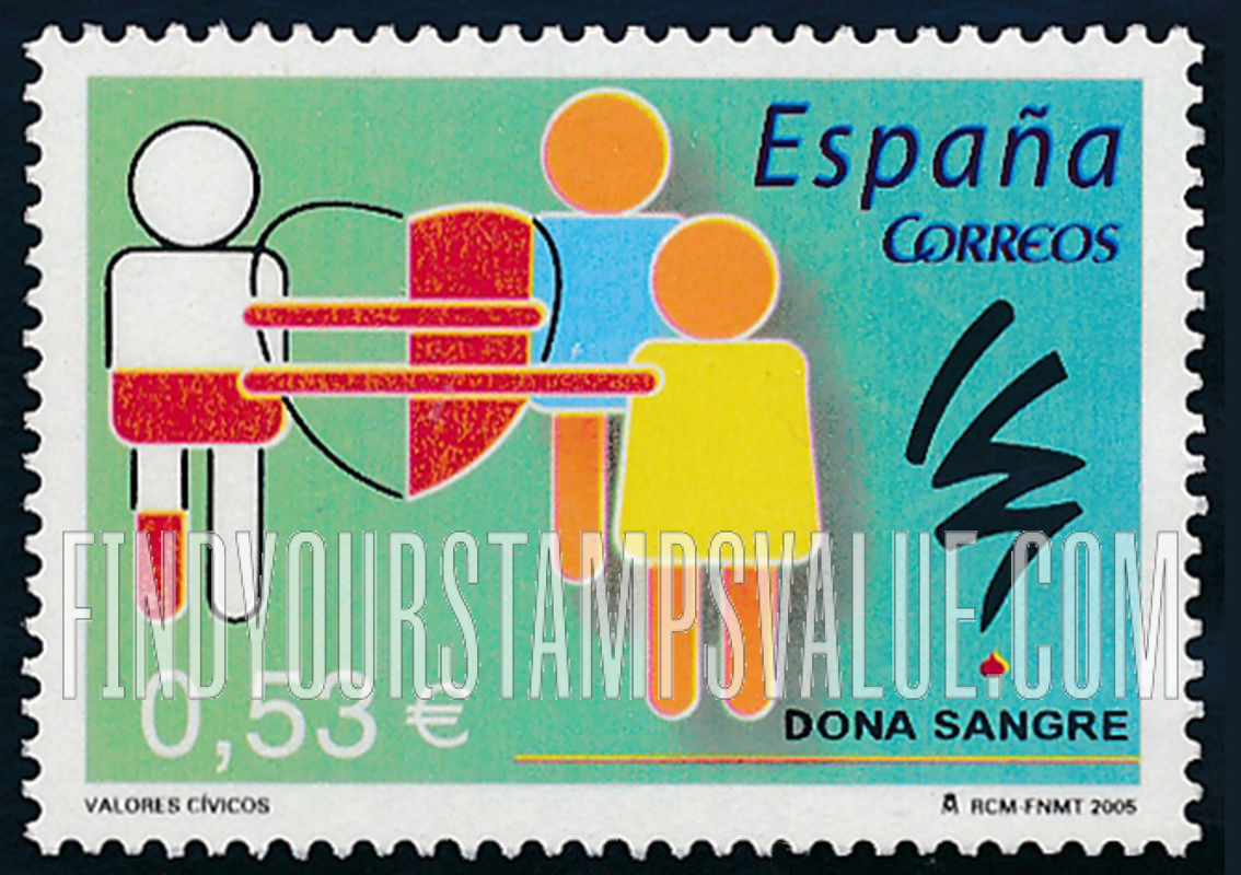 FindYourStampsValue: Blood Donation