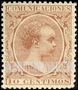 FindYourStampsValue: King Alfonso XIII
