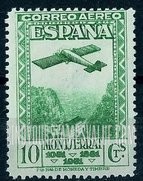FindYourStampsValue: Air Post: Montserrat, Plane over Montserrat Pass