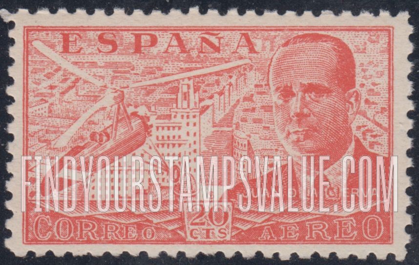 FindYourStampsValue: Air Post: Juan de la Cierva and his Autogiro over Madrid