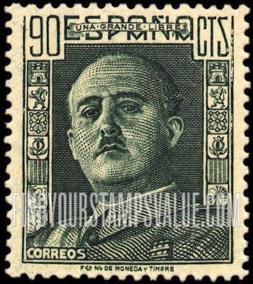 FindYourStampsValue: General Franco