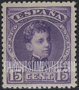 FindYourStampsValue: King Alfonso XIII