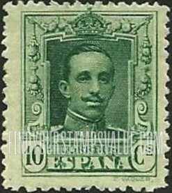 FindYourStampsValue: King Alfonso XIII