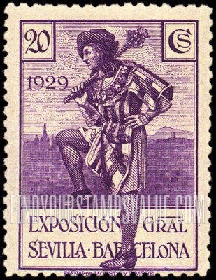 FindYourStampsValue: Herald of Barcelona
